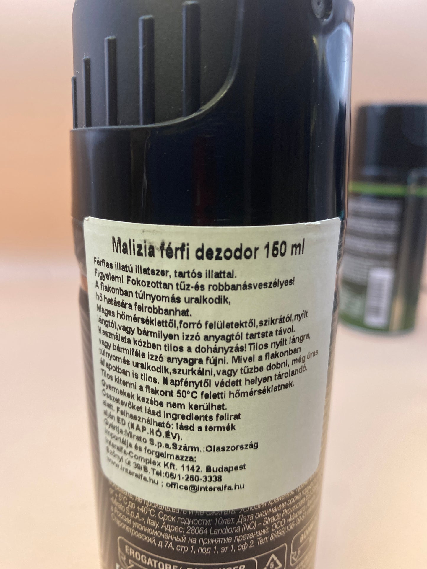 Malizia Uomo Vetyver férfi dezodor 150 ml