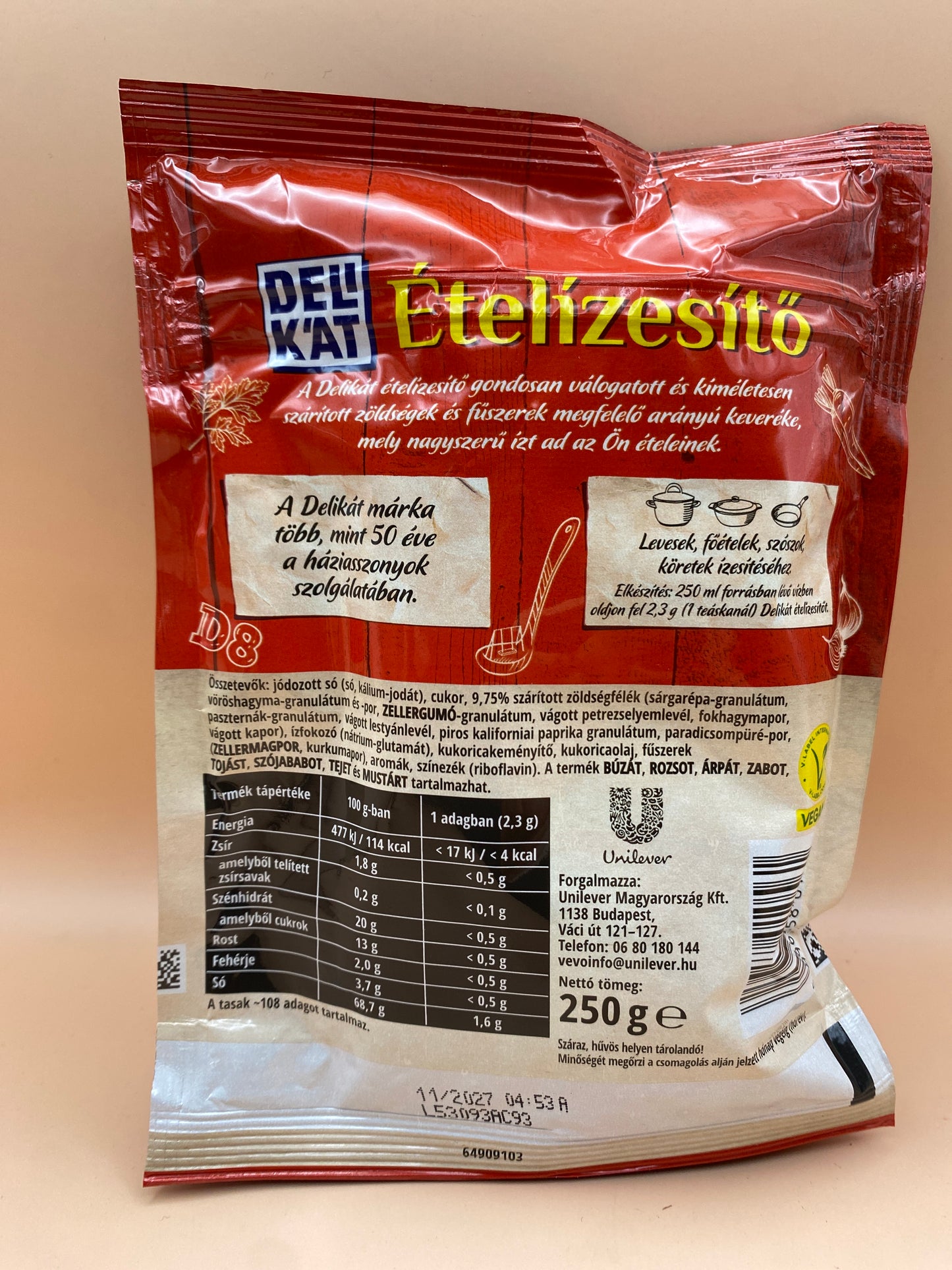 Delikát ételízesítő 250g