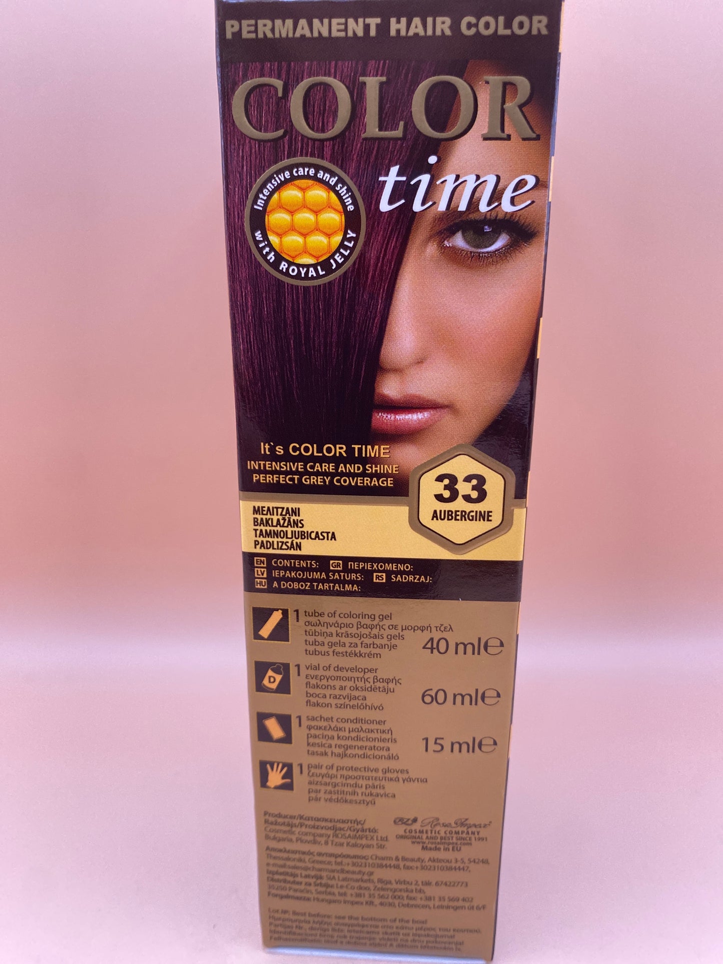 Color time hajfesték 33. Padlizsán