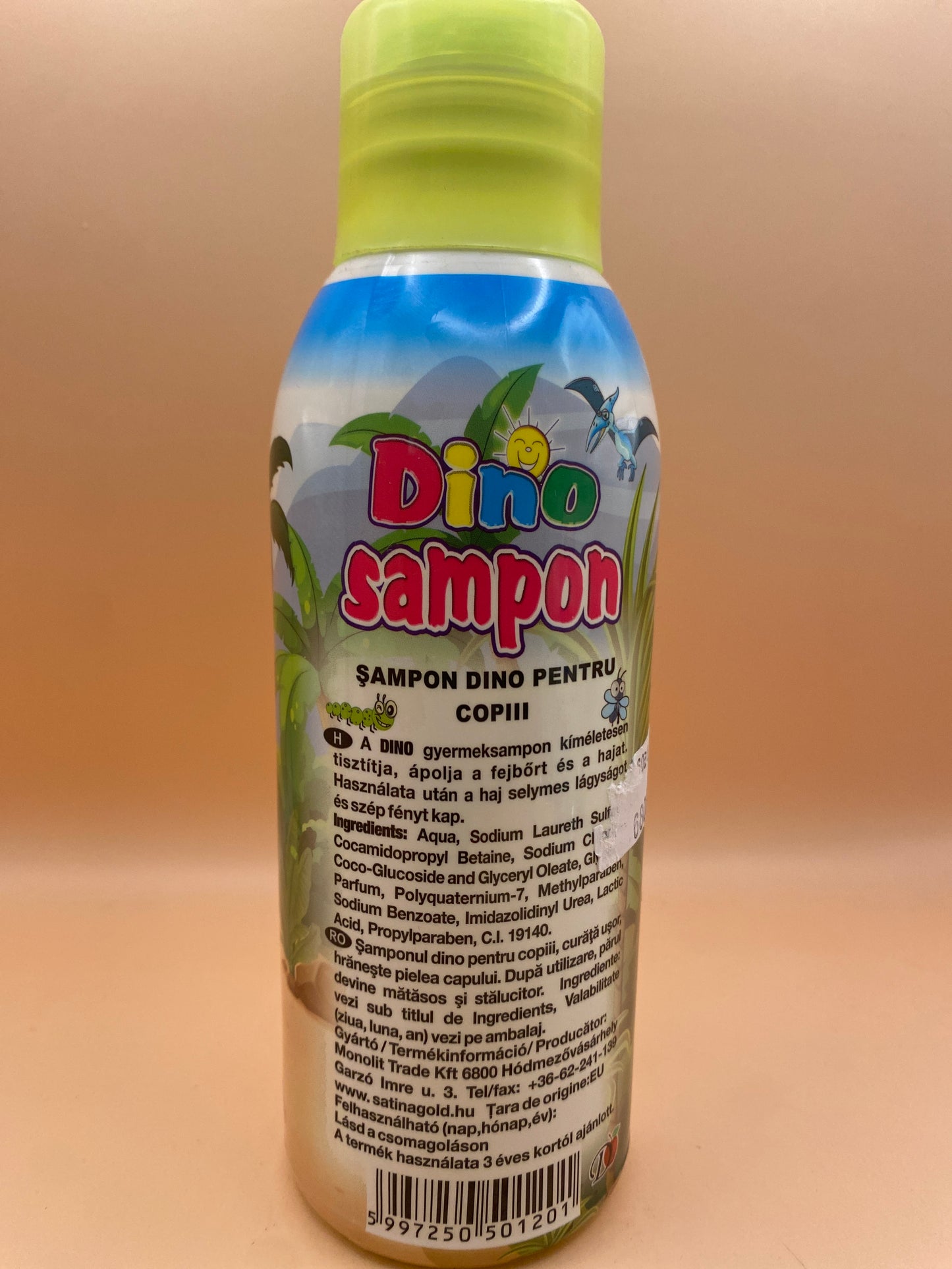 Dino Gyermek sampon 500 ml