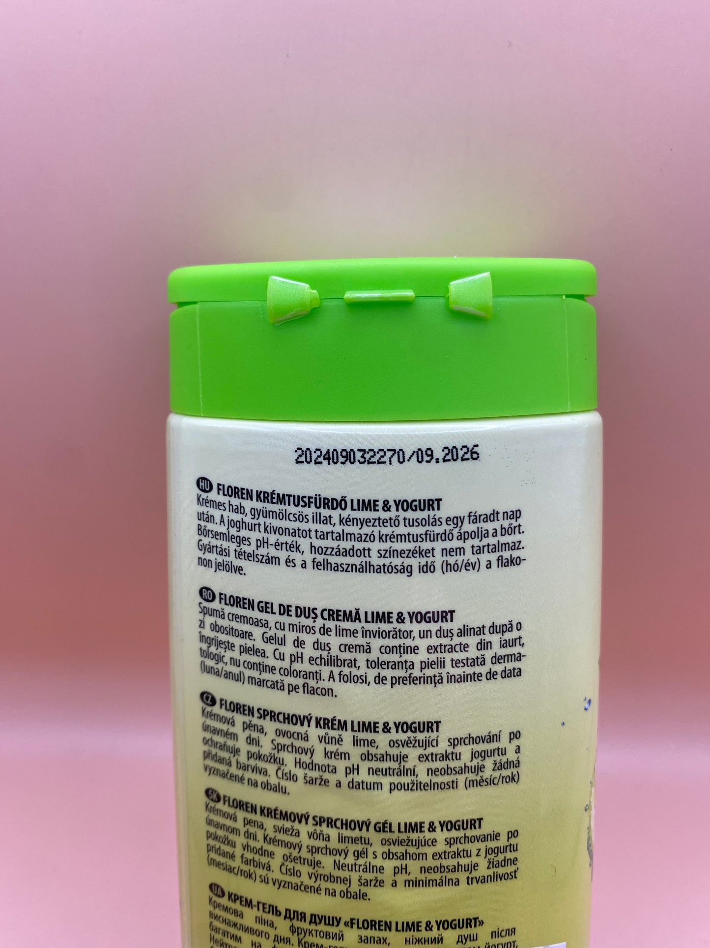 Floren Krémtusfürdő 300 ml Lime & Yogurt