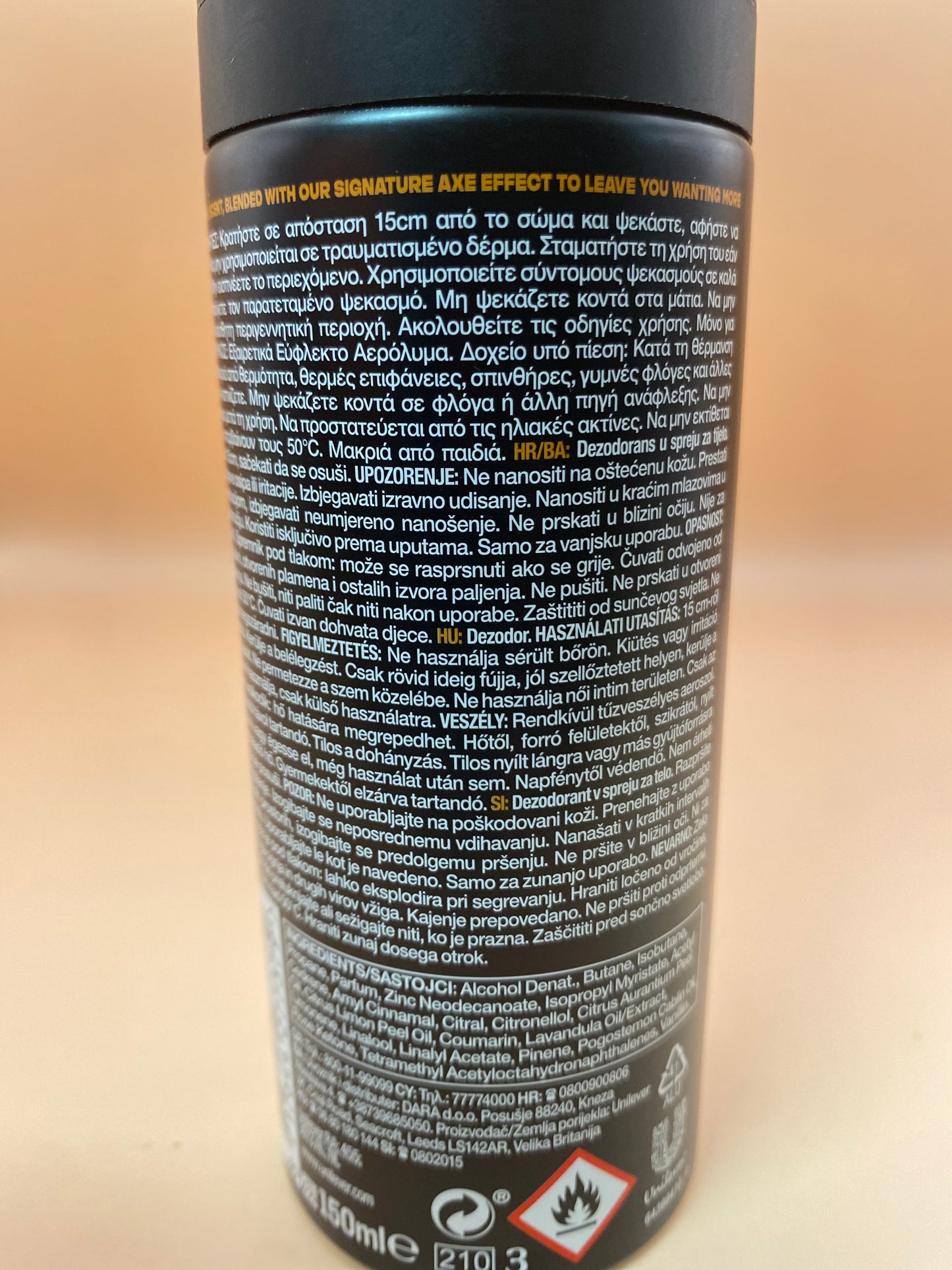 AXE Dark Temptation férfi desodor 150 ml