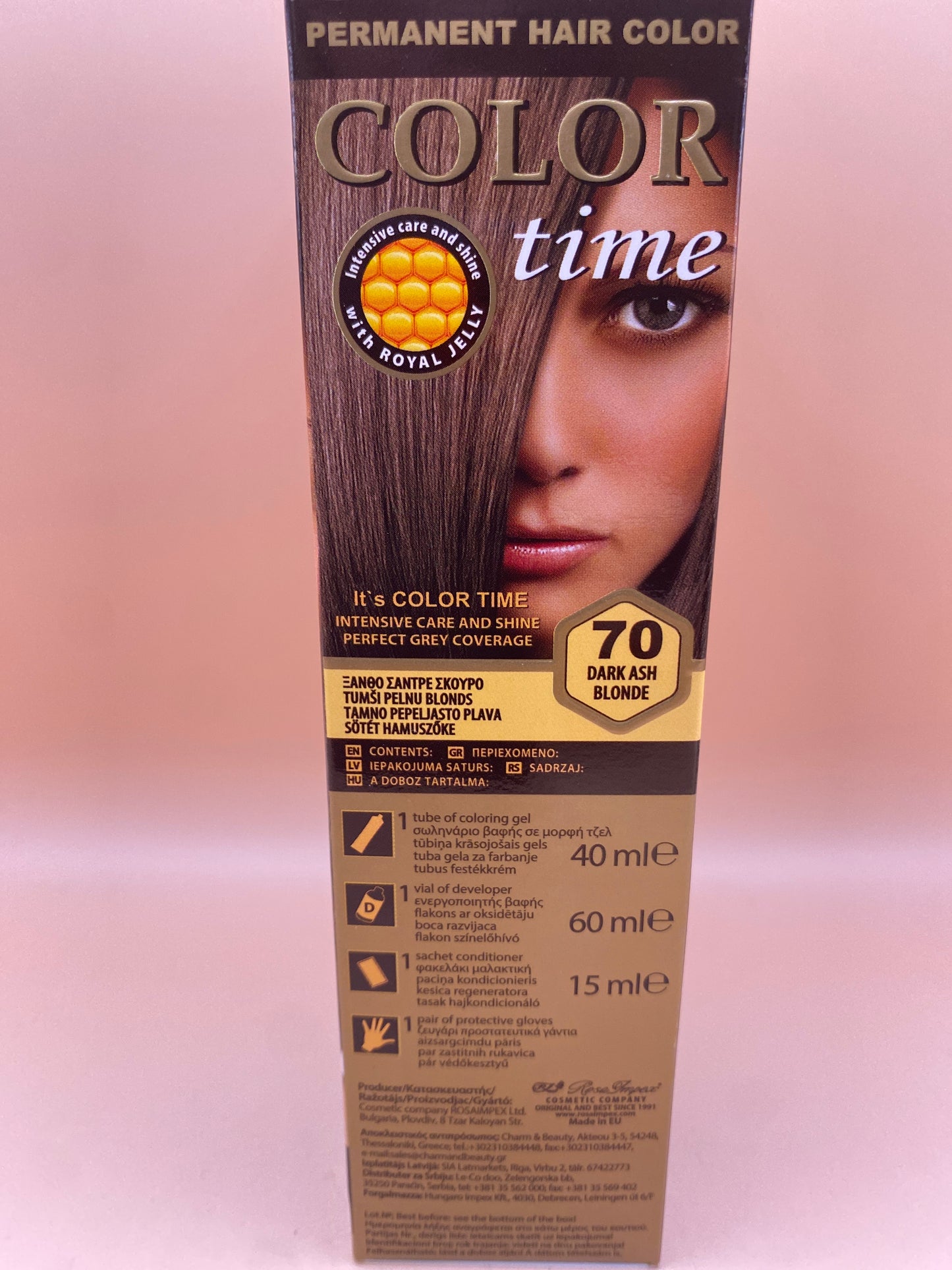 Color time hajfesték 70. Sötét hamuszőke