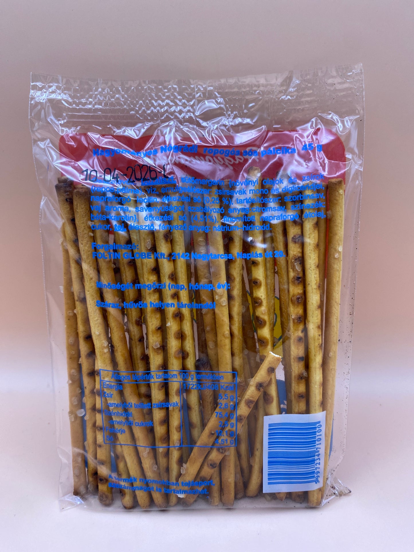 Nógrádi ropogós pálcika 45g
