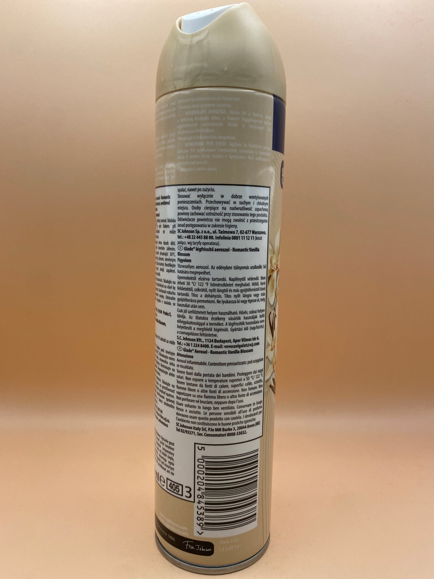 Glade Légfrissítő 300 ml Vanilia