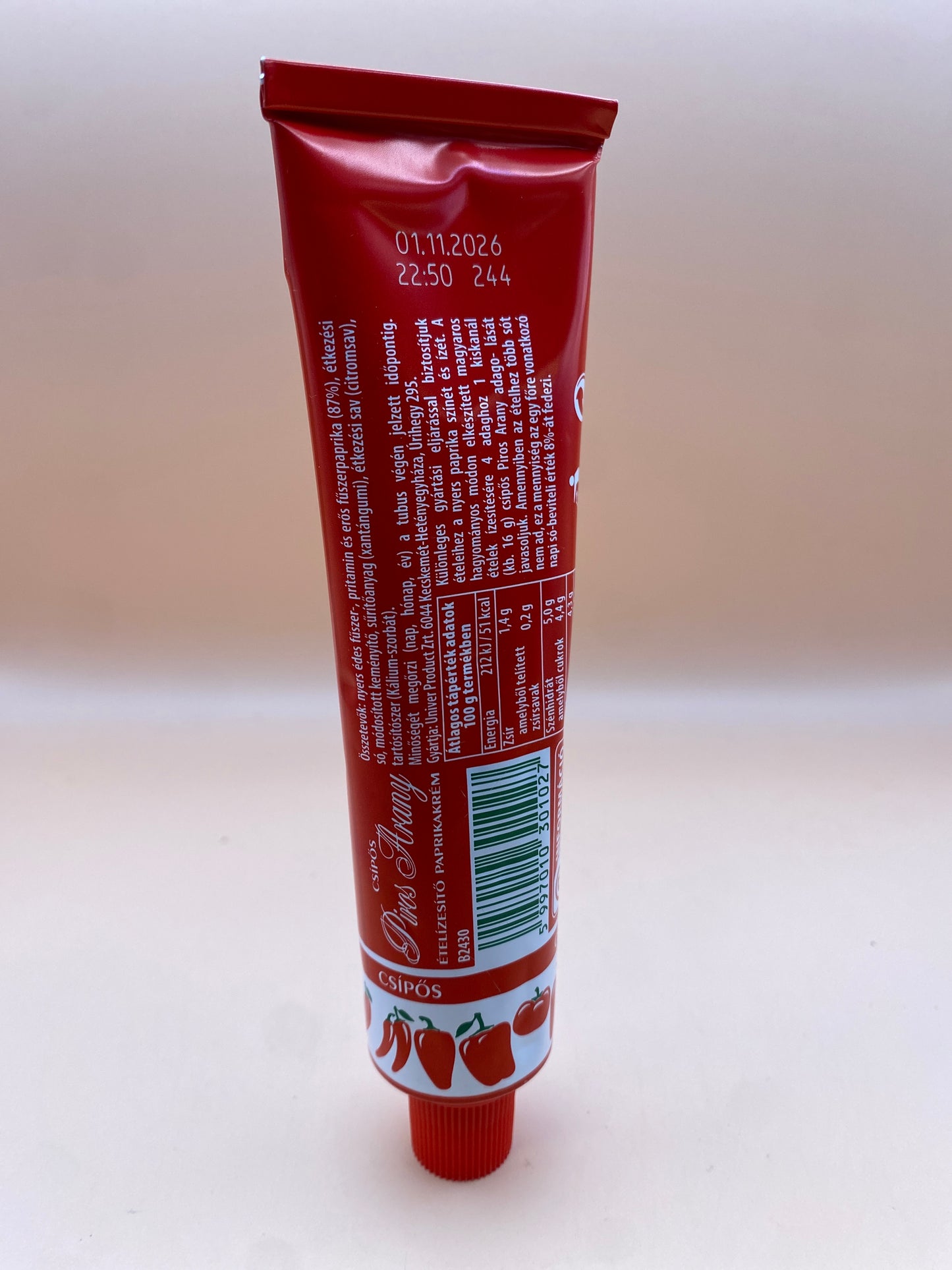 Univer Piros Arany ételízesítő 70g Csípős