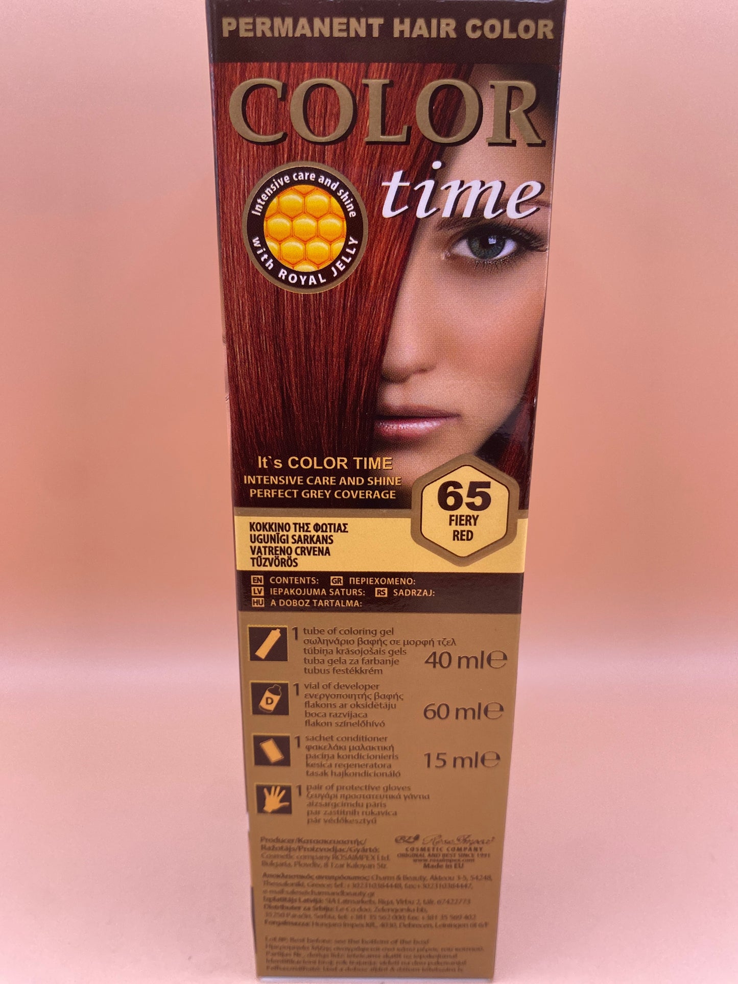 Color time hajfesték 65. Tűzvörös