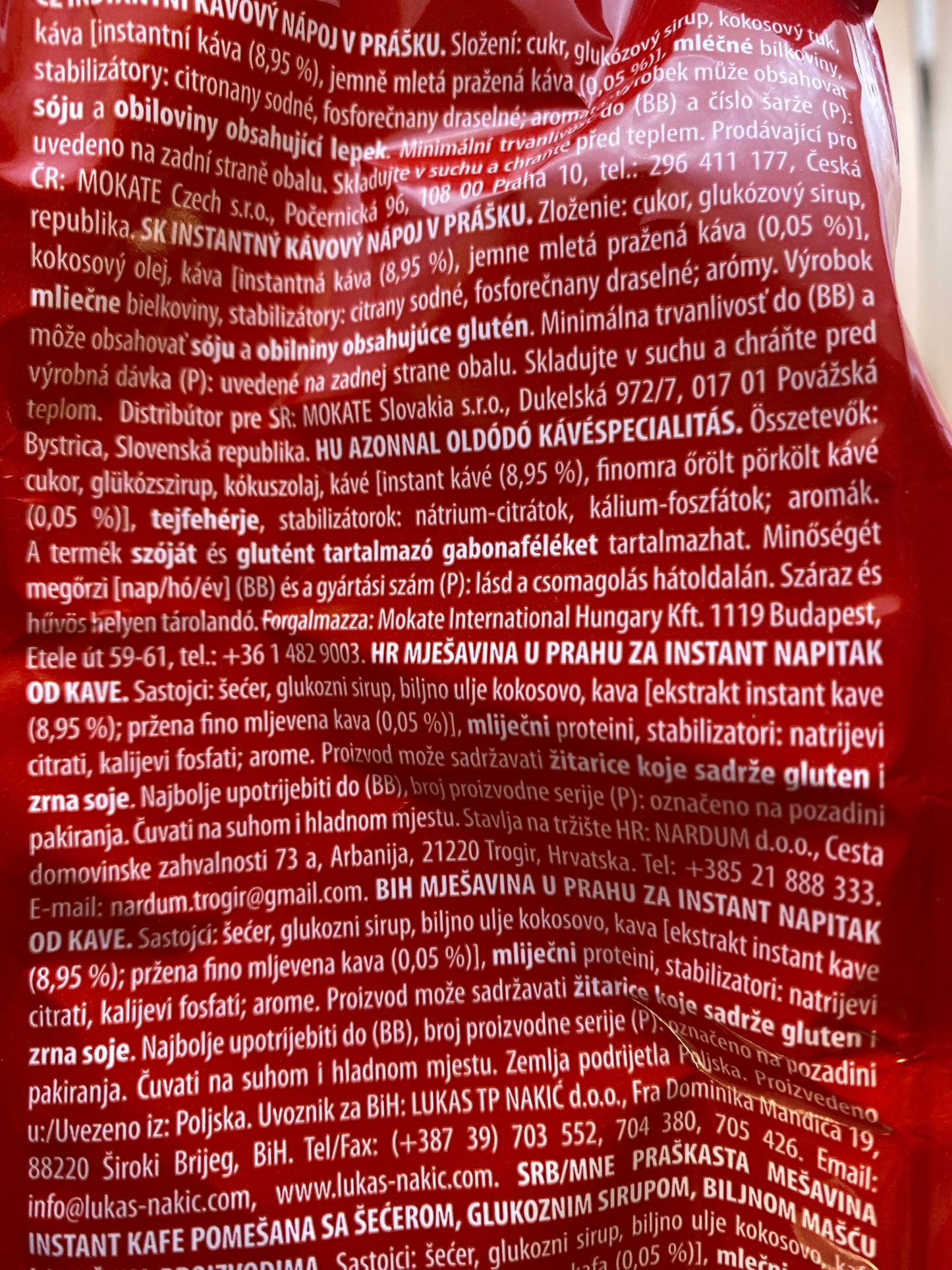 Mokate 3in1 Classic azonnal oldódó kávéspecialitás 408g