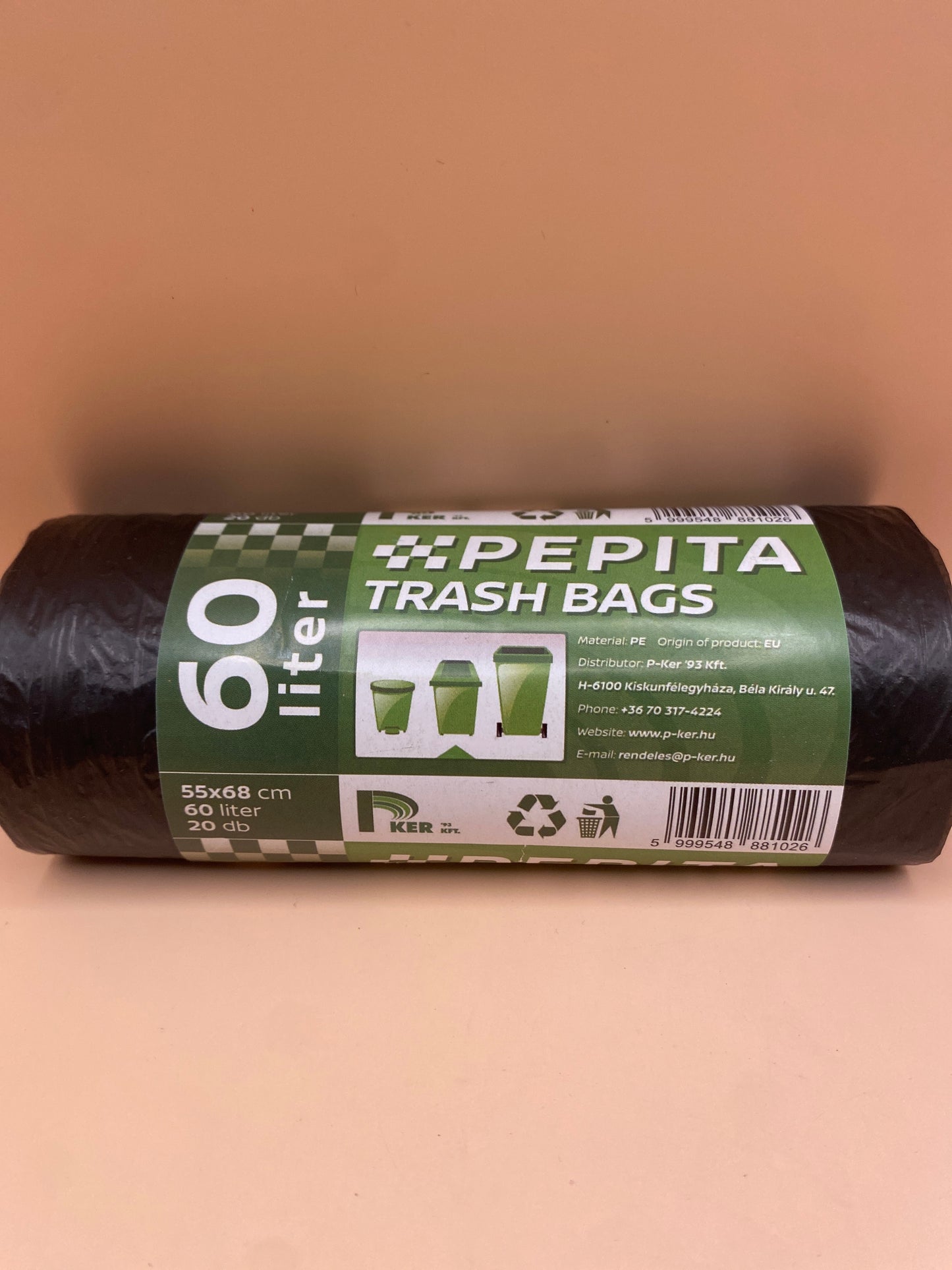 Pepita Szemeteszsák 60 literes 20 darab