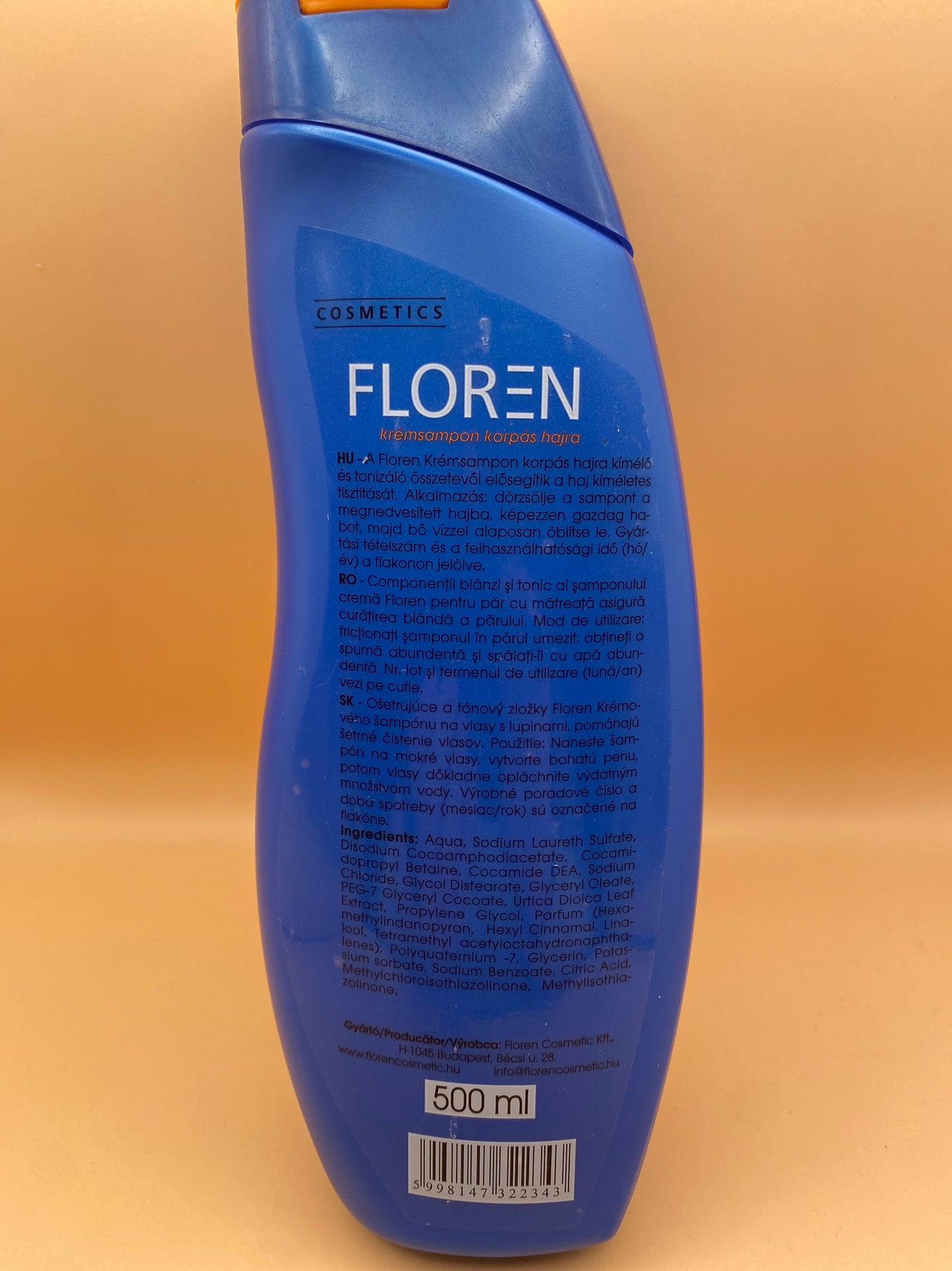 Floren Krémsampon korpás hajra 500 ml