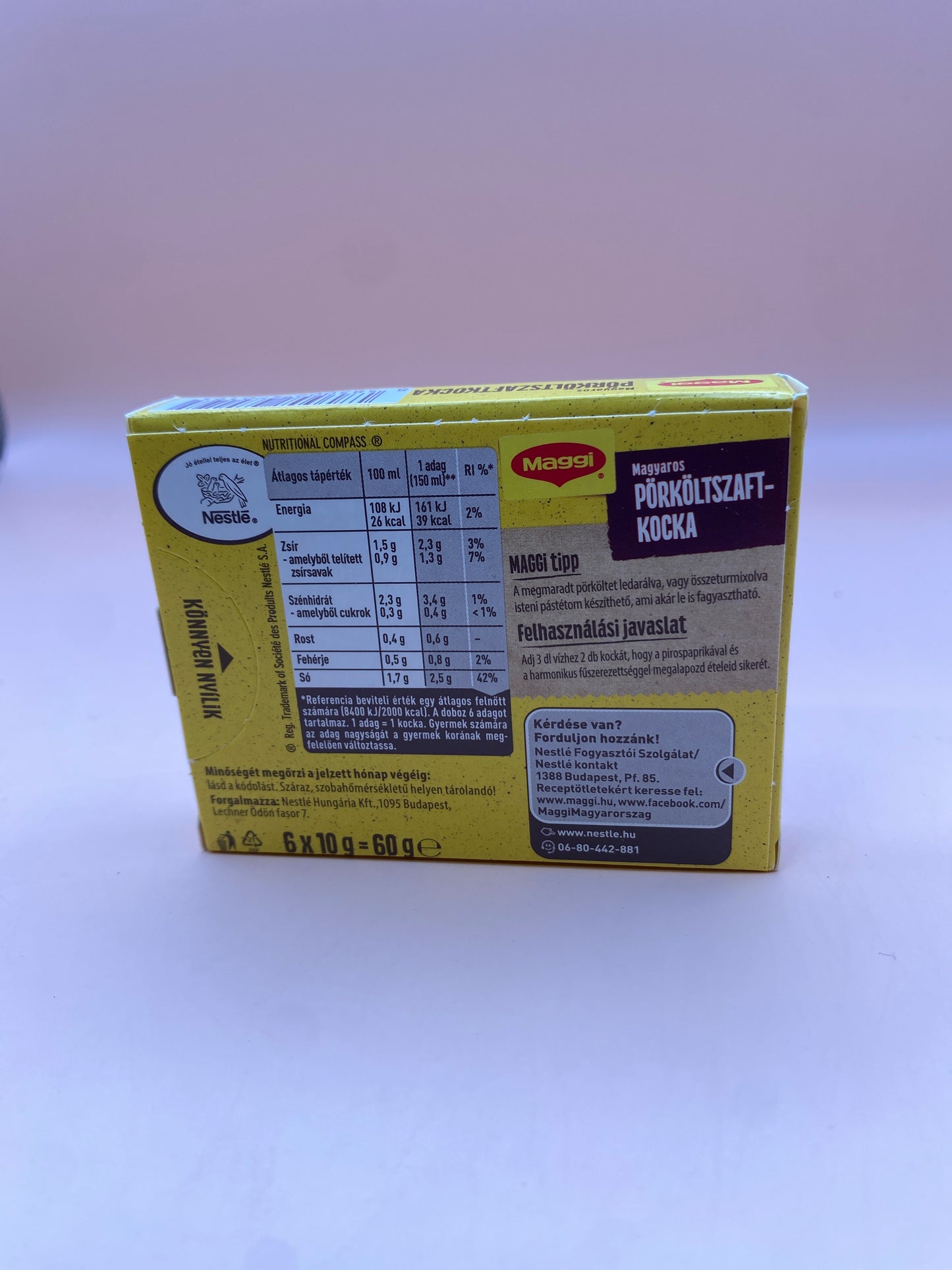 Maggi pörköltszaft kocka 60g