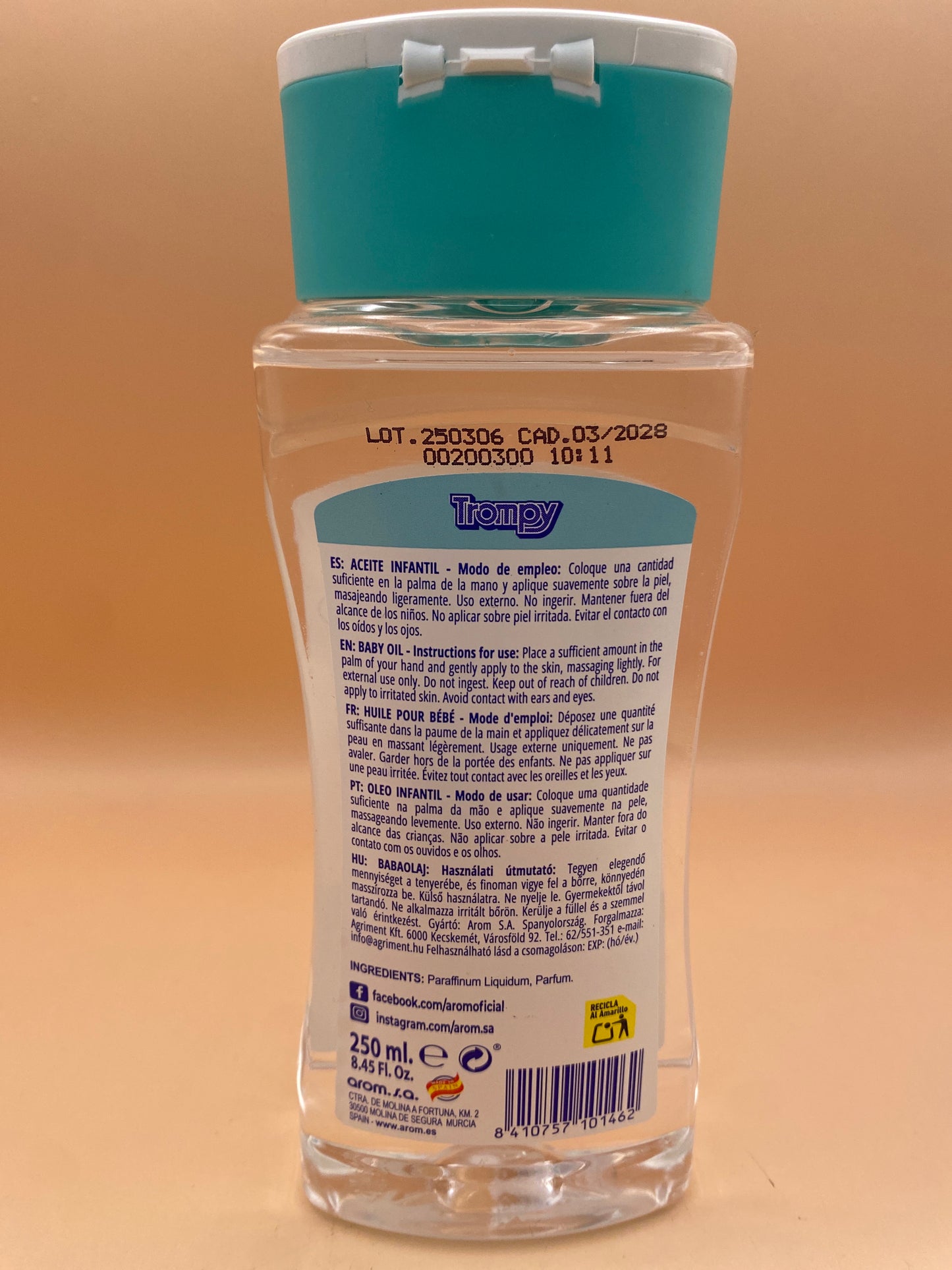 Trompy Babaolaj 250 ml