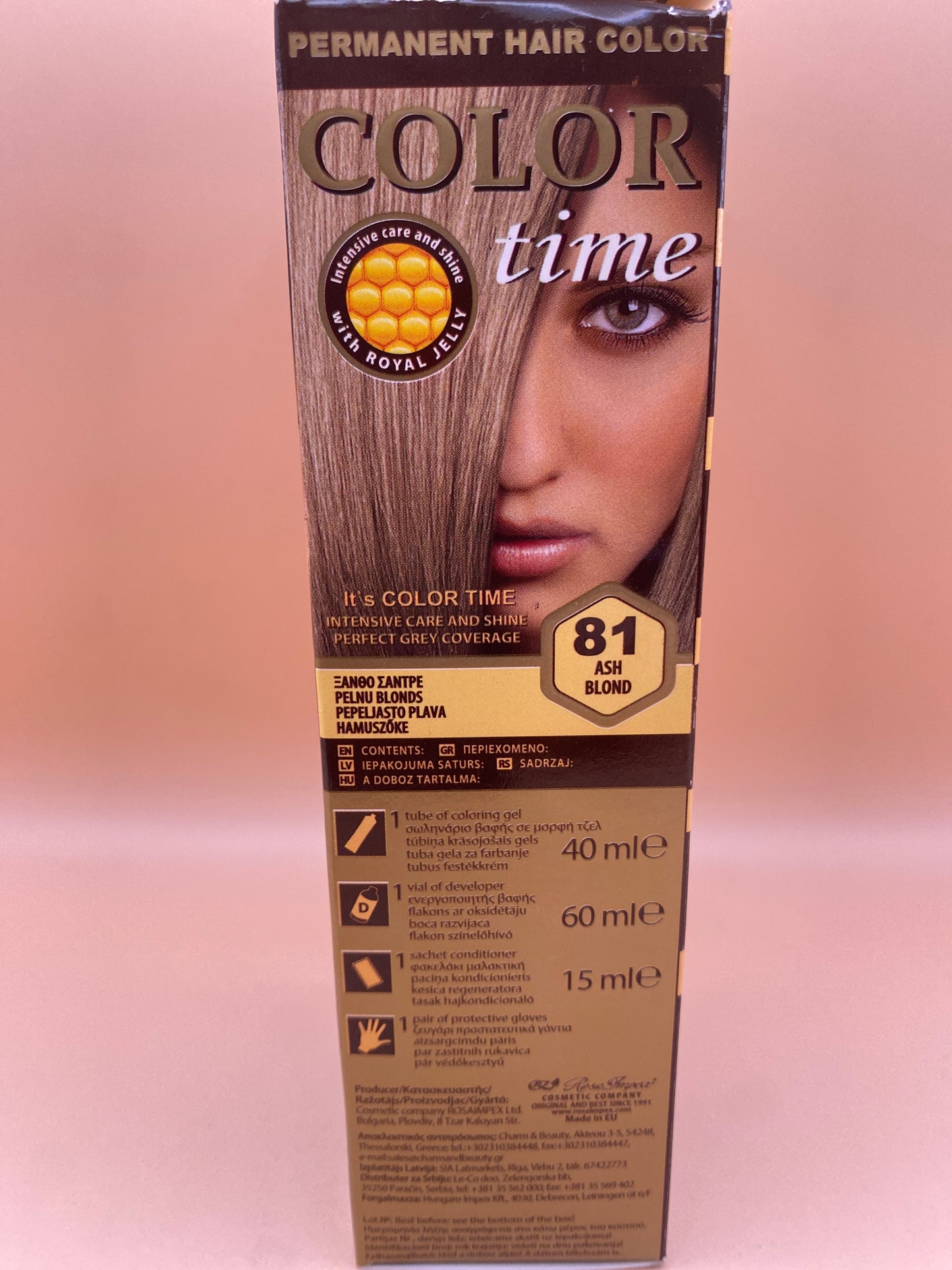 Color time hajfesték 81. Hamuszőke