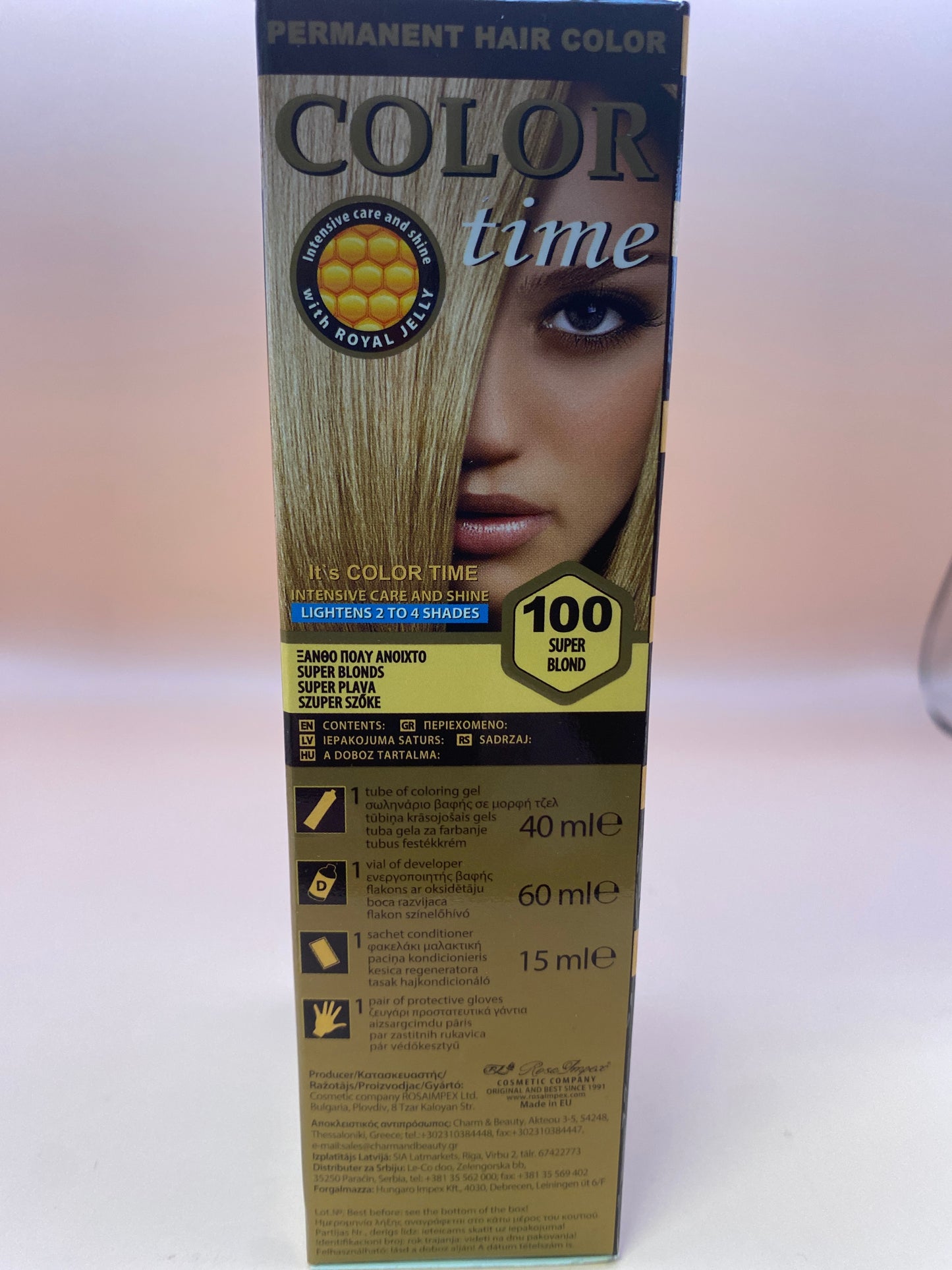 Color time hajfesték 100. Szuper szőke