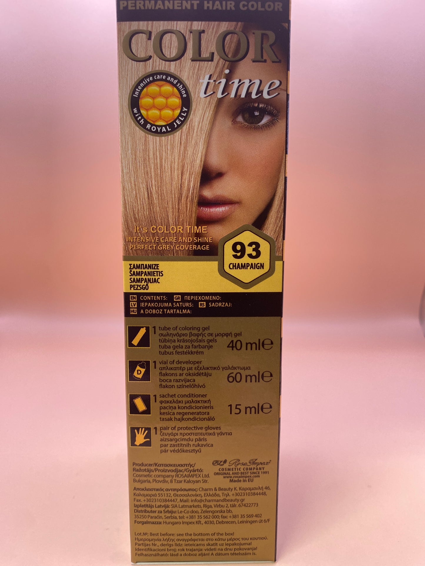 Color time hajfesték 93. Pezsgő szőke