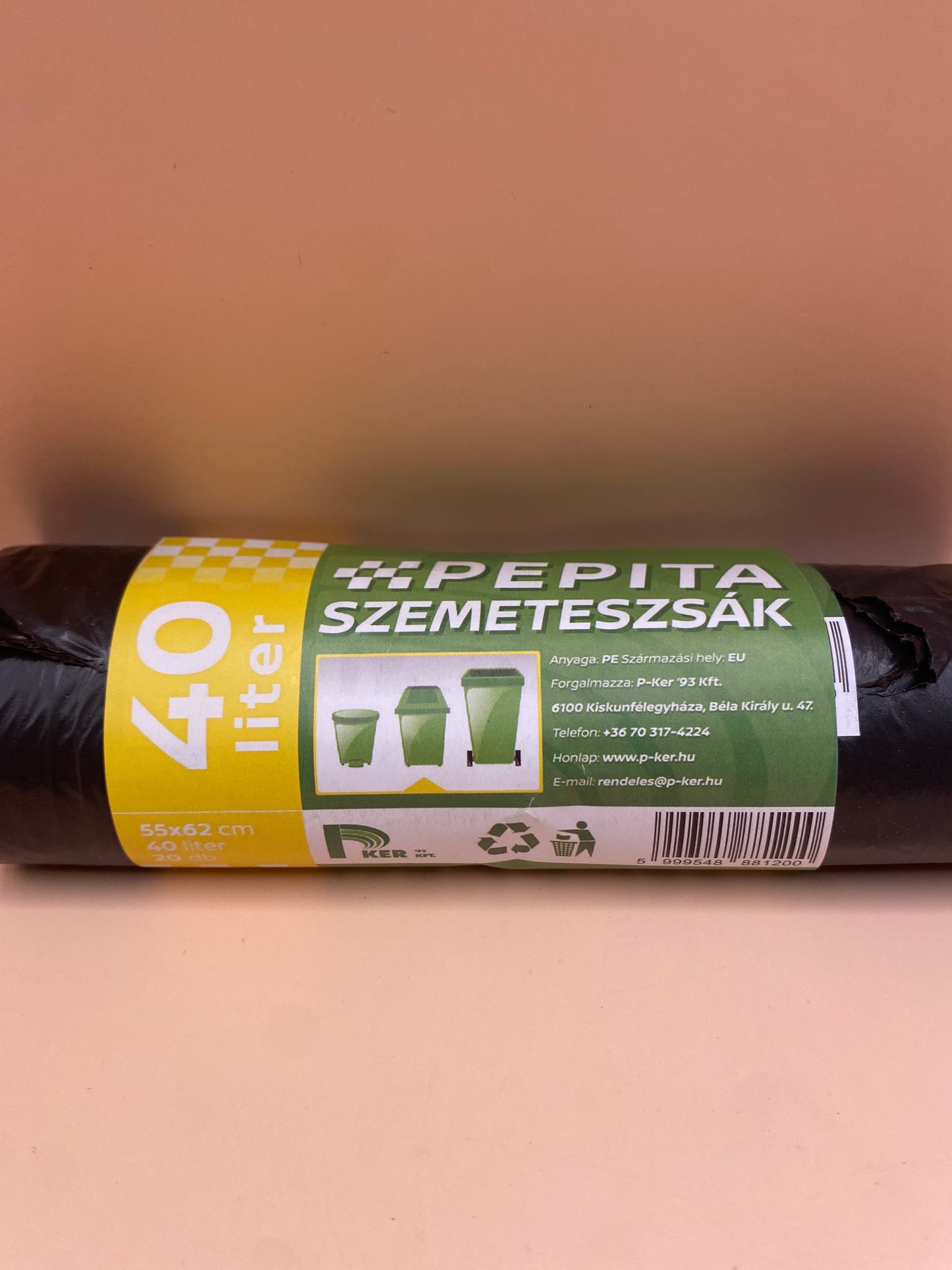 Pepita Szemeteszsák 40 literes 20 darab