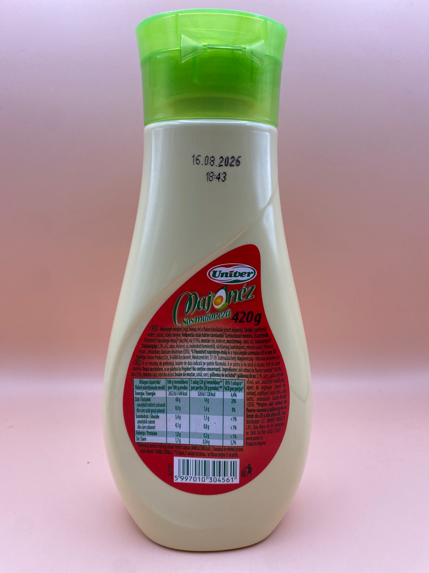 Univer Majonéz 420g