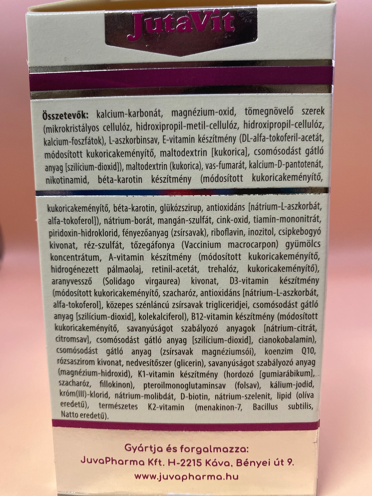 JutaVit Multivitamin Immuner Women special 100 darab filmtabletta