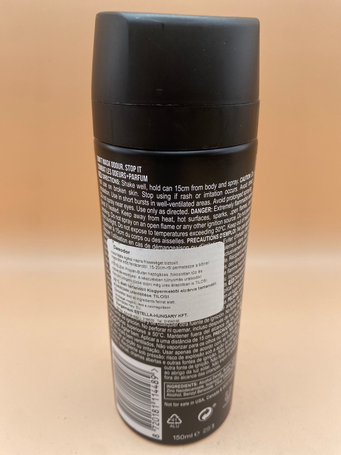 AXE Black férfi dezodor 150 ml