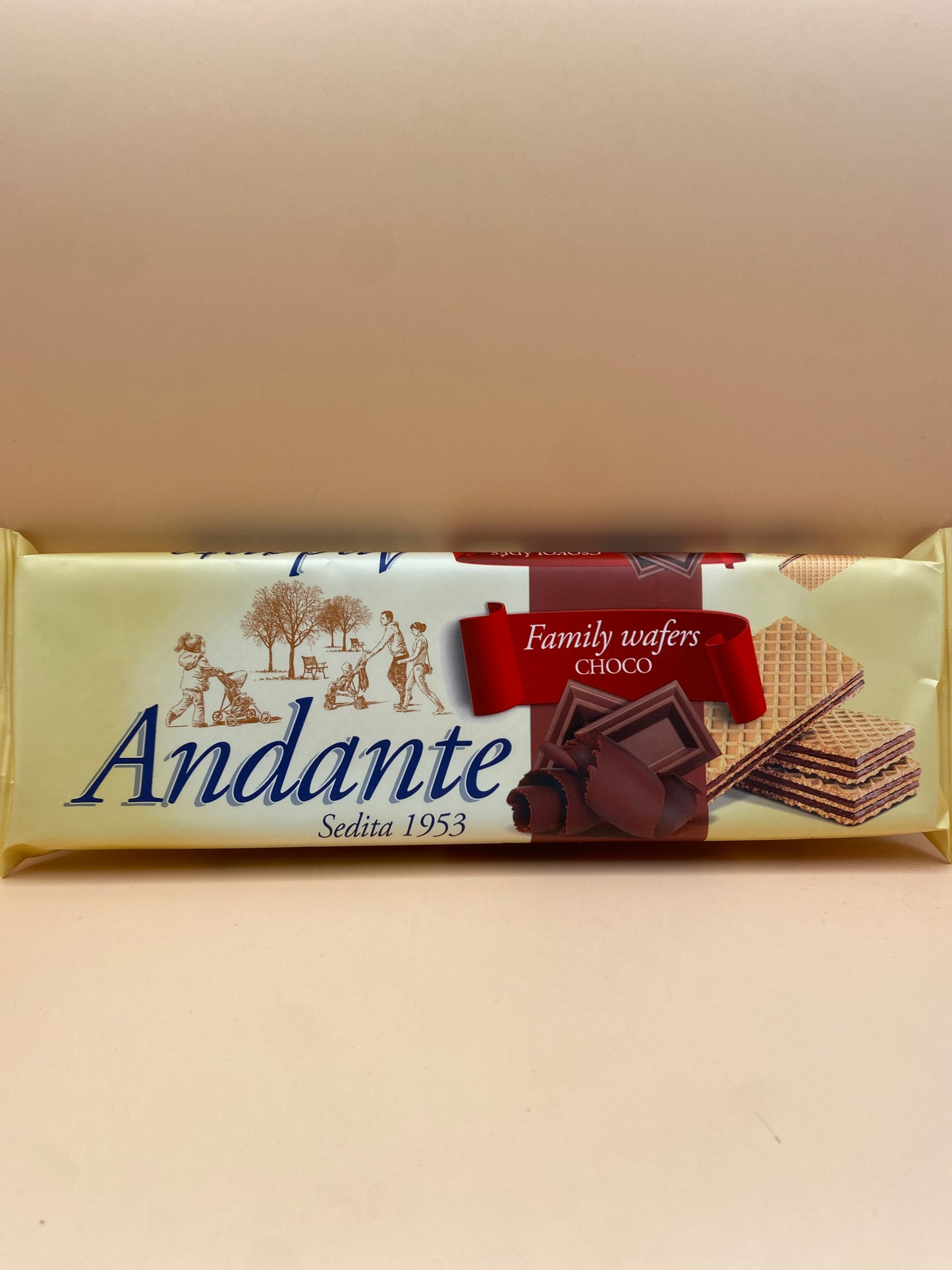Andante Kakaós-csokoládés krémmel töltött ostya 130g