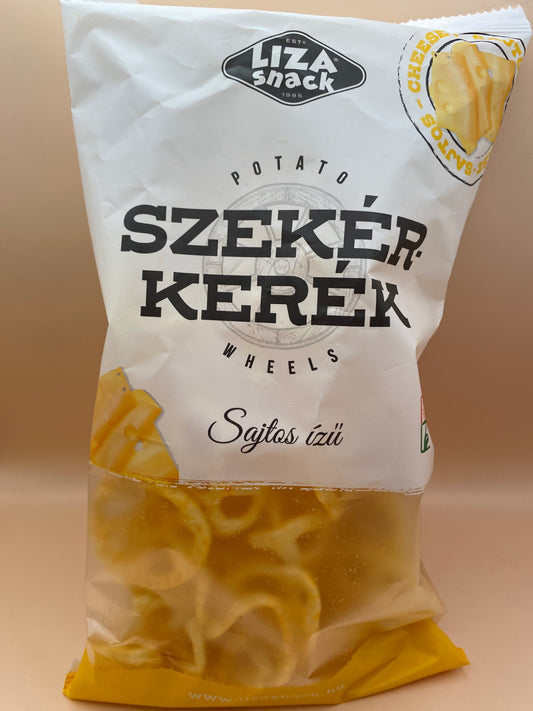 Lisa snack Szekérkerék sajtos ízesítésű 40g