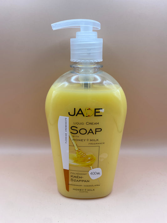Jade Folyékony krémszappan     Honey+Milk 400 ml