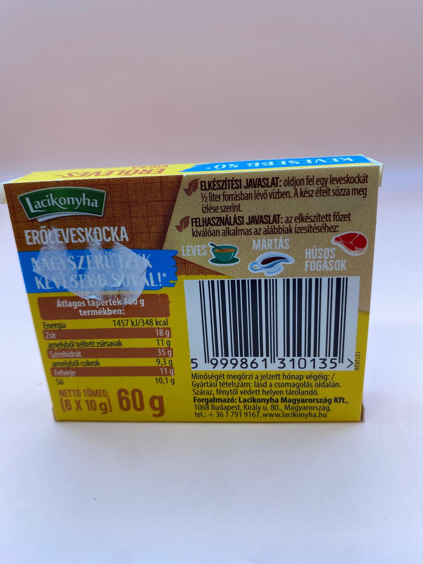 Lacikonyha erőleves kocka 60g