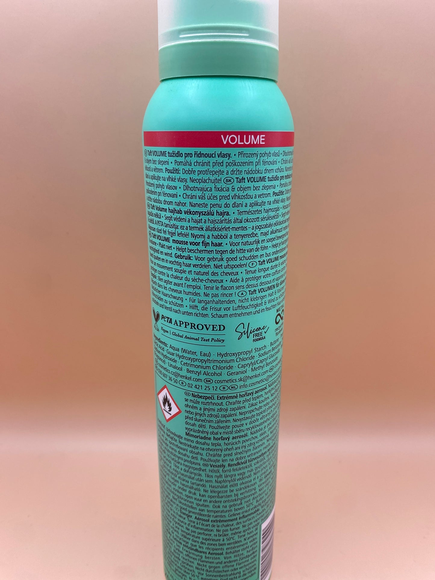 Taft Volume Hajhab vékonyszálú hajra 200 ml