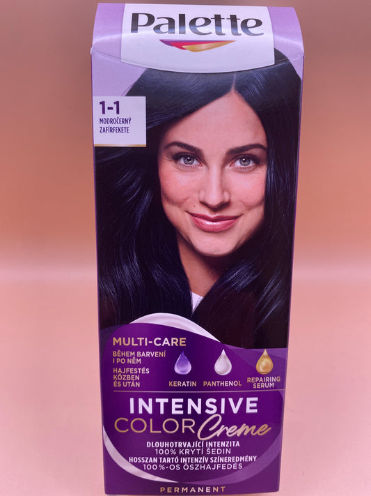 Palette hajfesték 1-1. Zafírfekete