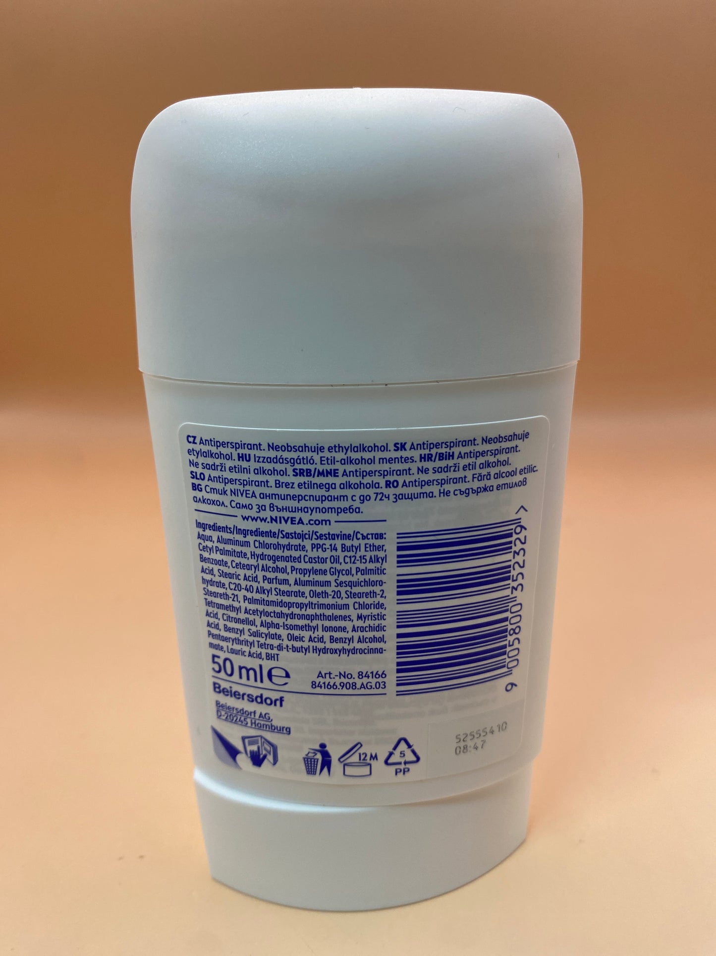 Nivea Black & White Silky smooth 50ml