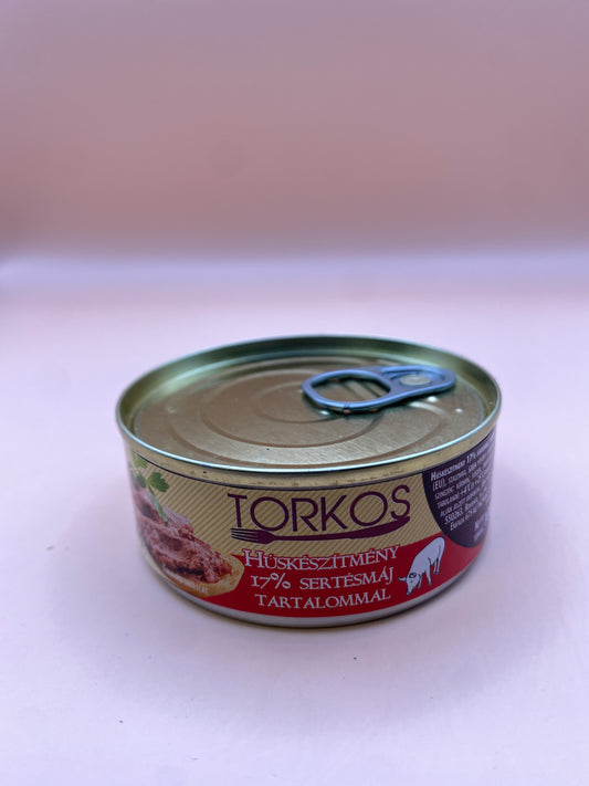 Torkos Húskészítmény 100g.      Sertésmáj tartalommal