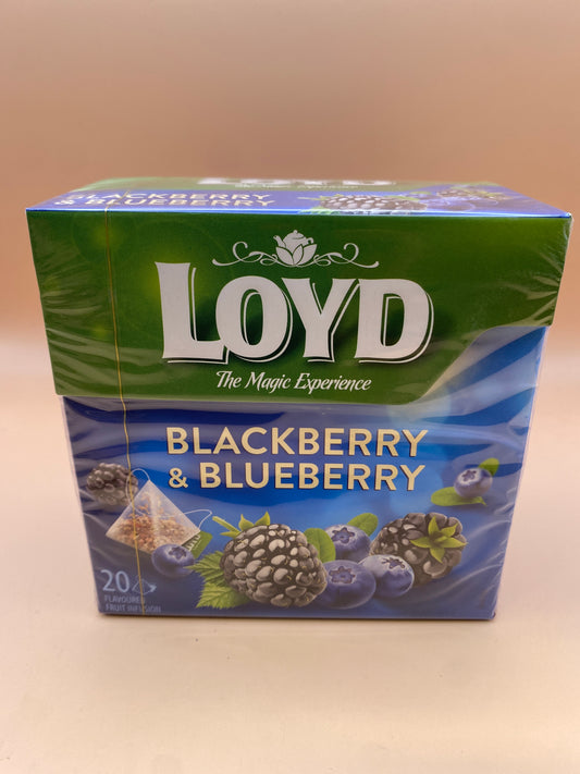 Loyd filteres gyümölcstea áfonya és szeder ízű 40g (20x2g)