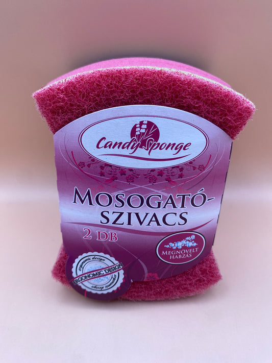 Candy Sponge Mosogatószivacs      2 darab