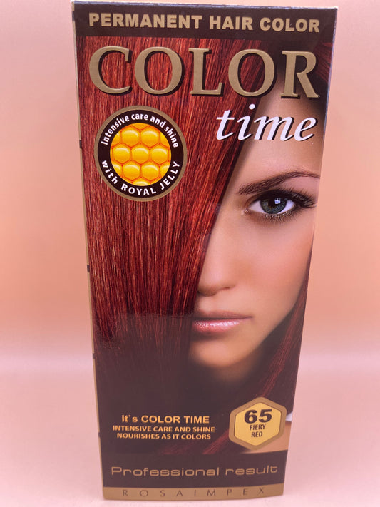Color time hajfesték 65. Tűzvörös