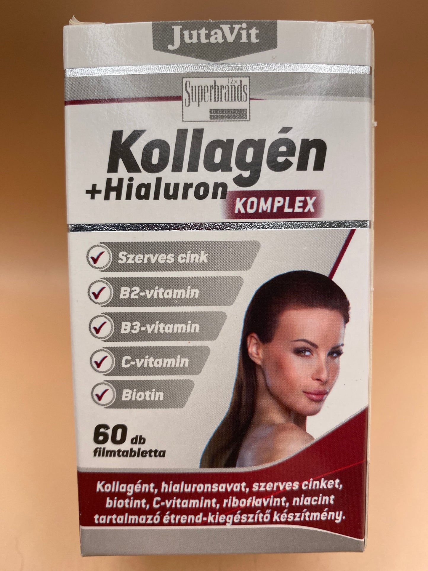 JutaVit Kollagén + Hialuron Komplex 60 darab filmtabletta