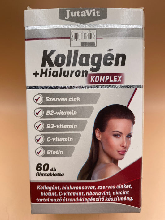 JutaVit Kollagén + Hialuron Komplex 60 darab filmtabletta