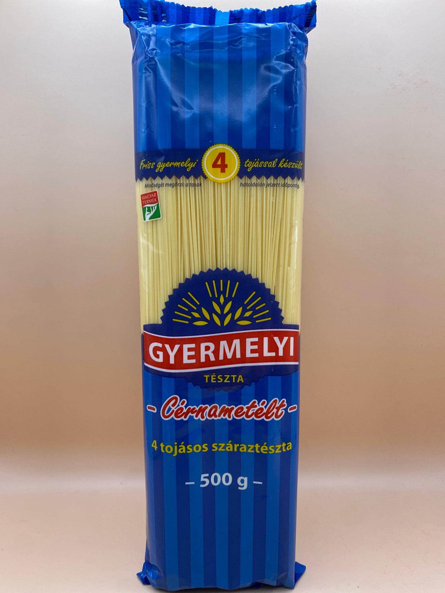 Gyermelyi 4 tojásos száraztészta Cérnametélt 500g