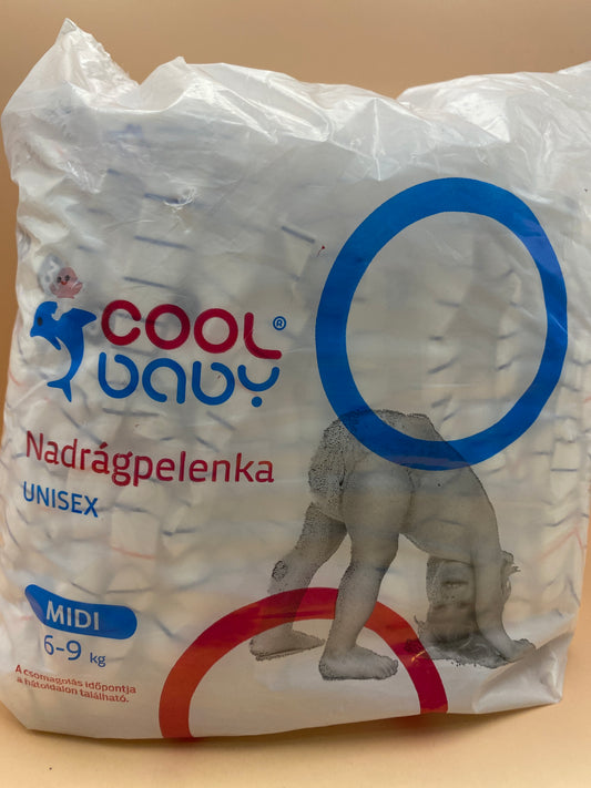 Cool baby Nadrágpelenka.             Midi 6-9kg 10 darab