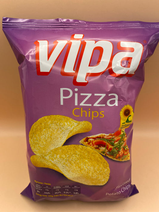 Vipa Pizza ízesítésű burgonyachips 30g