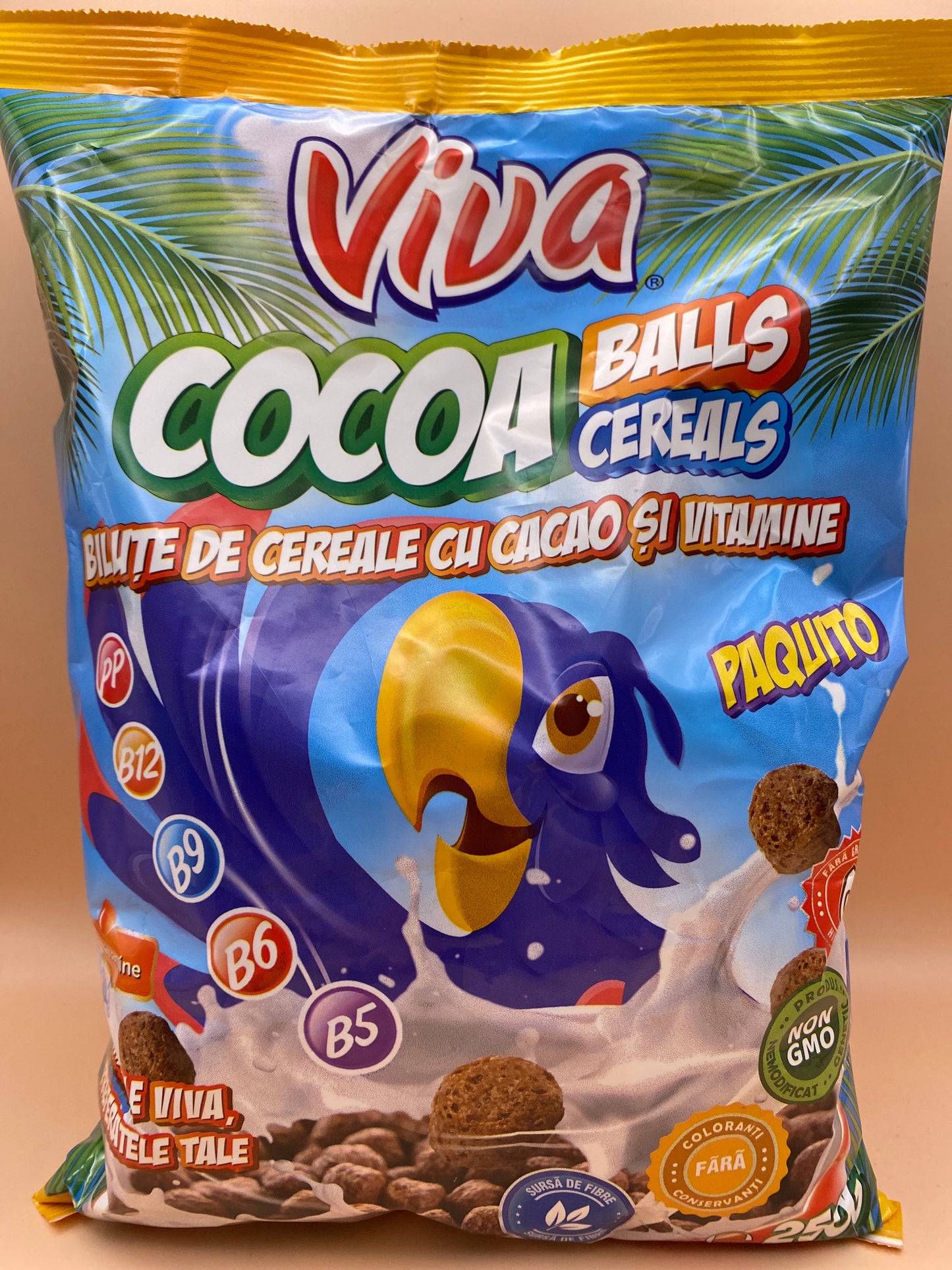 Viva kakaós gabonagolyó 250g