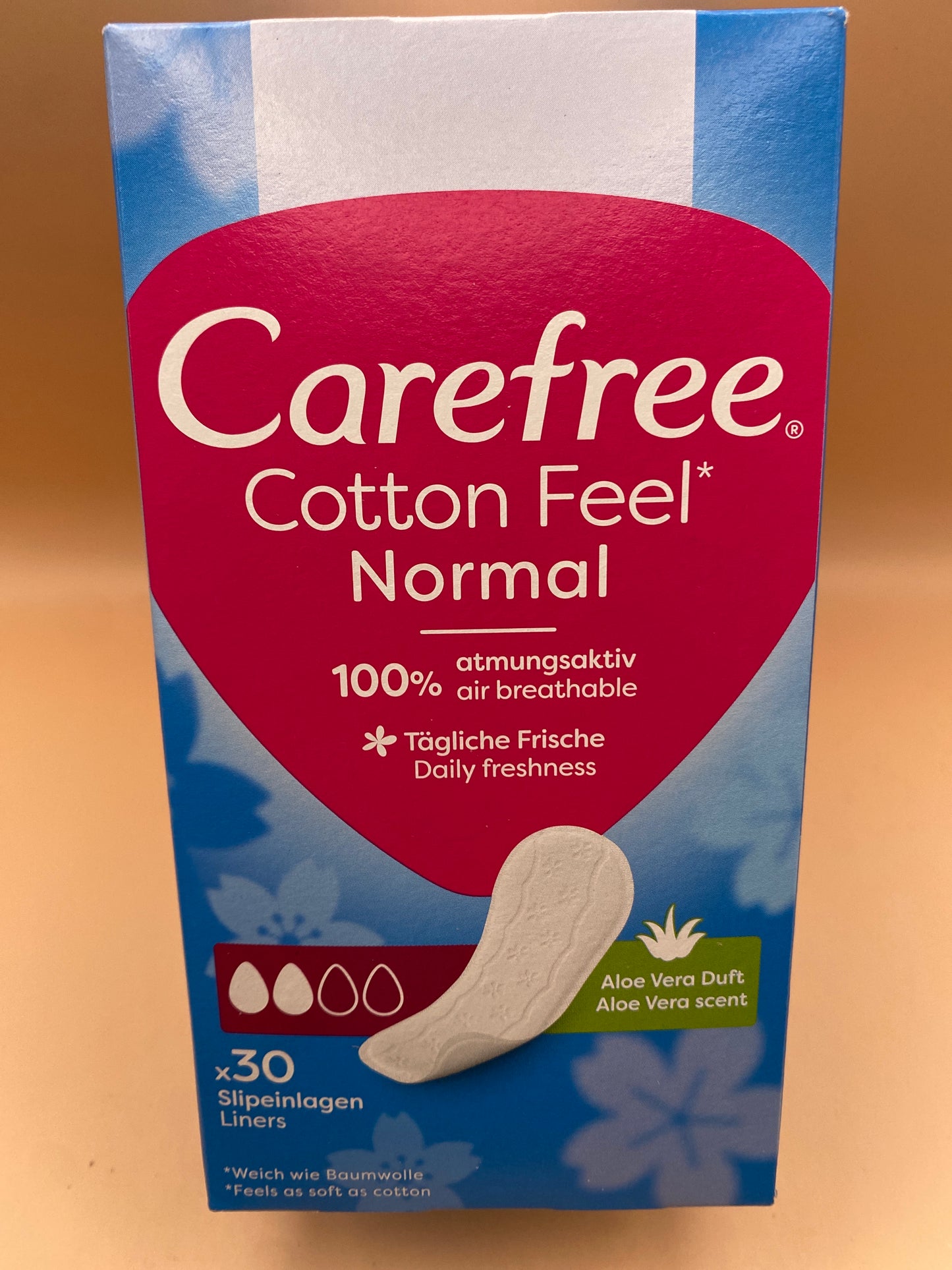 Carefree Tisztasági betét Aloe Vera illattal 30 darab