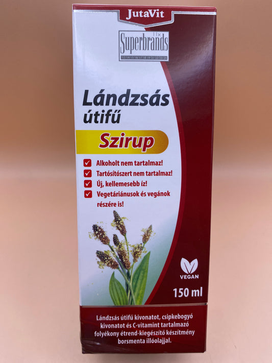 JutaVit Lándzsás útifű szirup 150 ml
