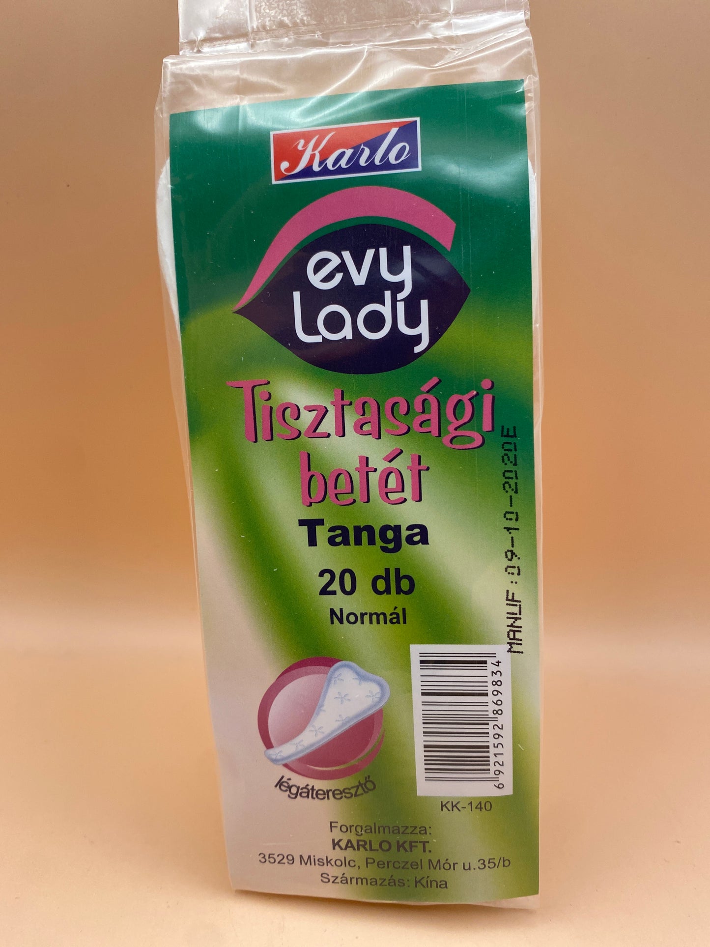 Evy Lady Tisztasági betét Tanga Normál 20 darab