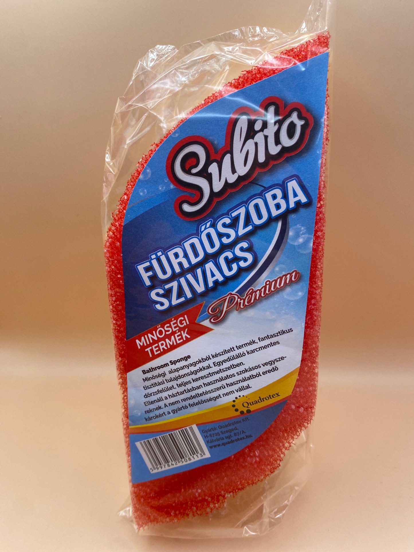 Subito Fürdőszoba szivacs 1 darab