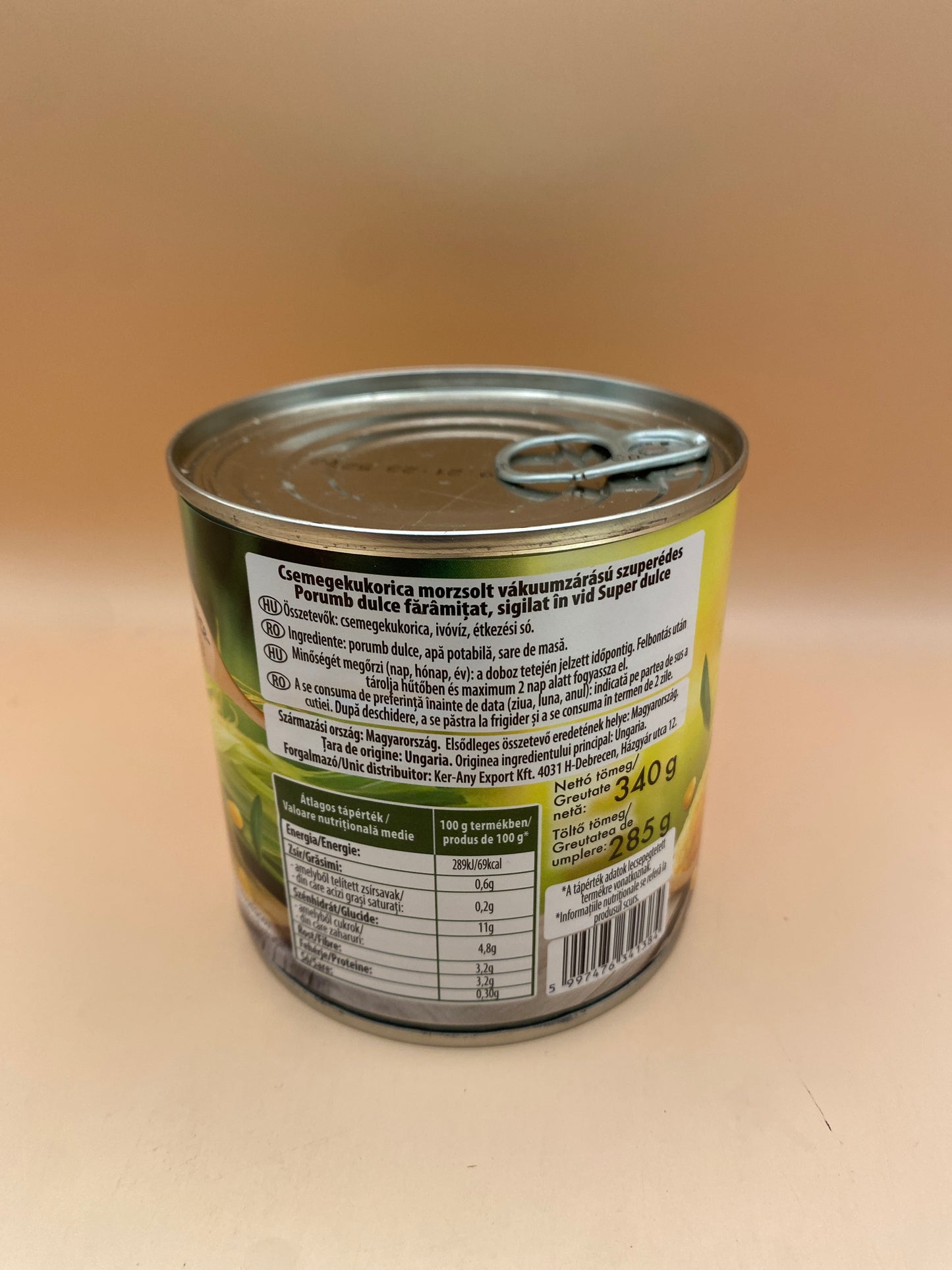 Yupp csemegekukorica 340g