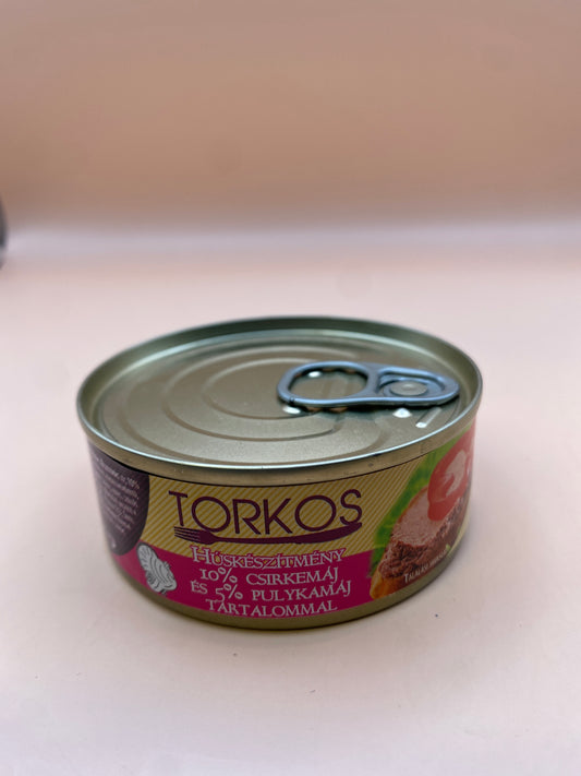 Torkos Húskészítmény 100g.        Csirkemáj és pulykamáj tartalommal