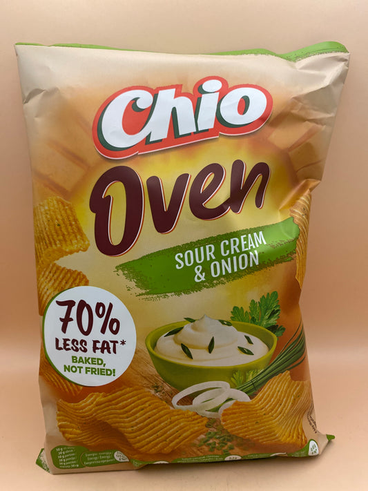Chio Oven Hagymás-tejfölös ízű burgonyachips 100g