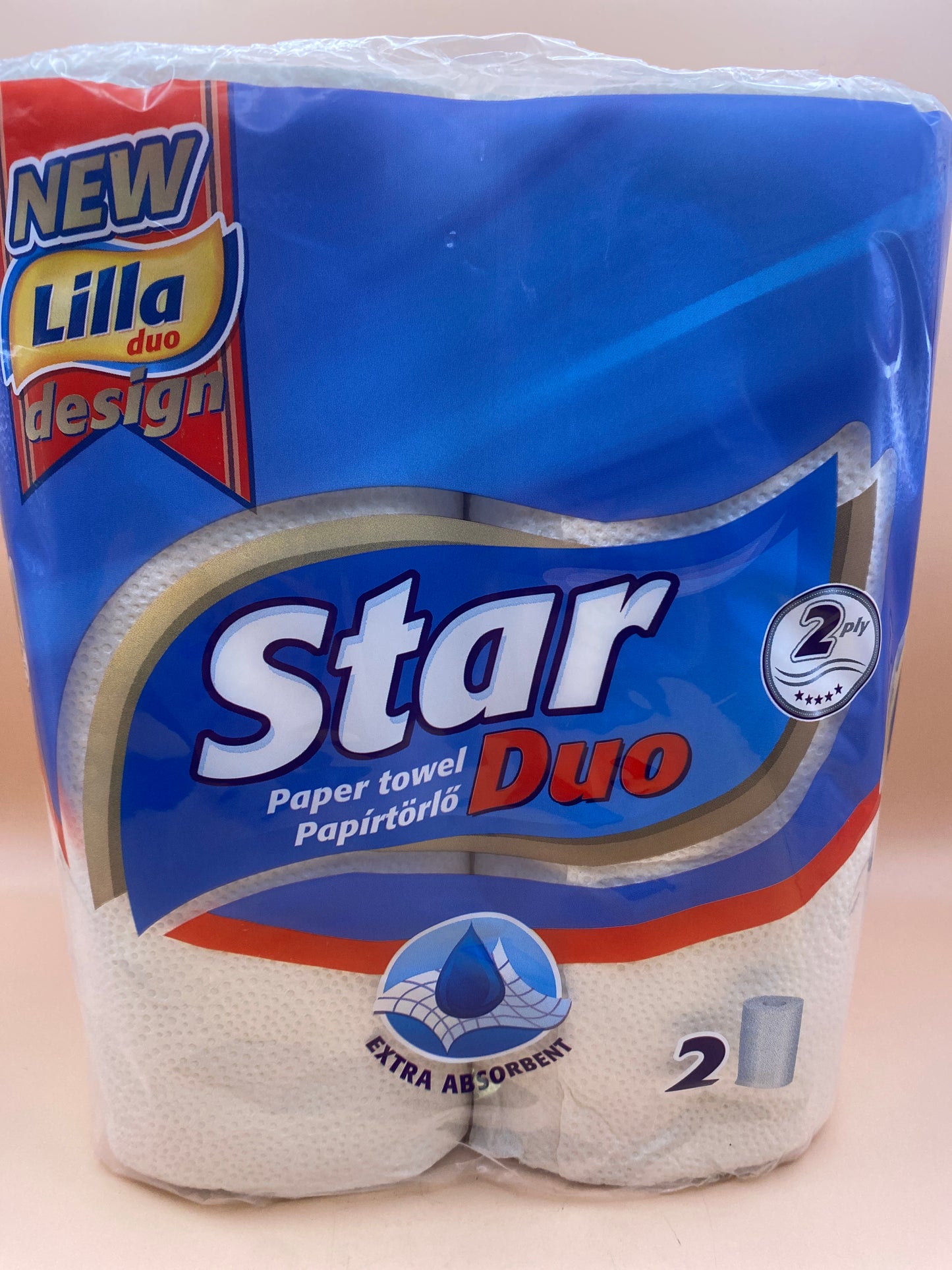 Star Duó Háztartási papírtörlő 2 tekercs 2 rétegű