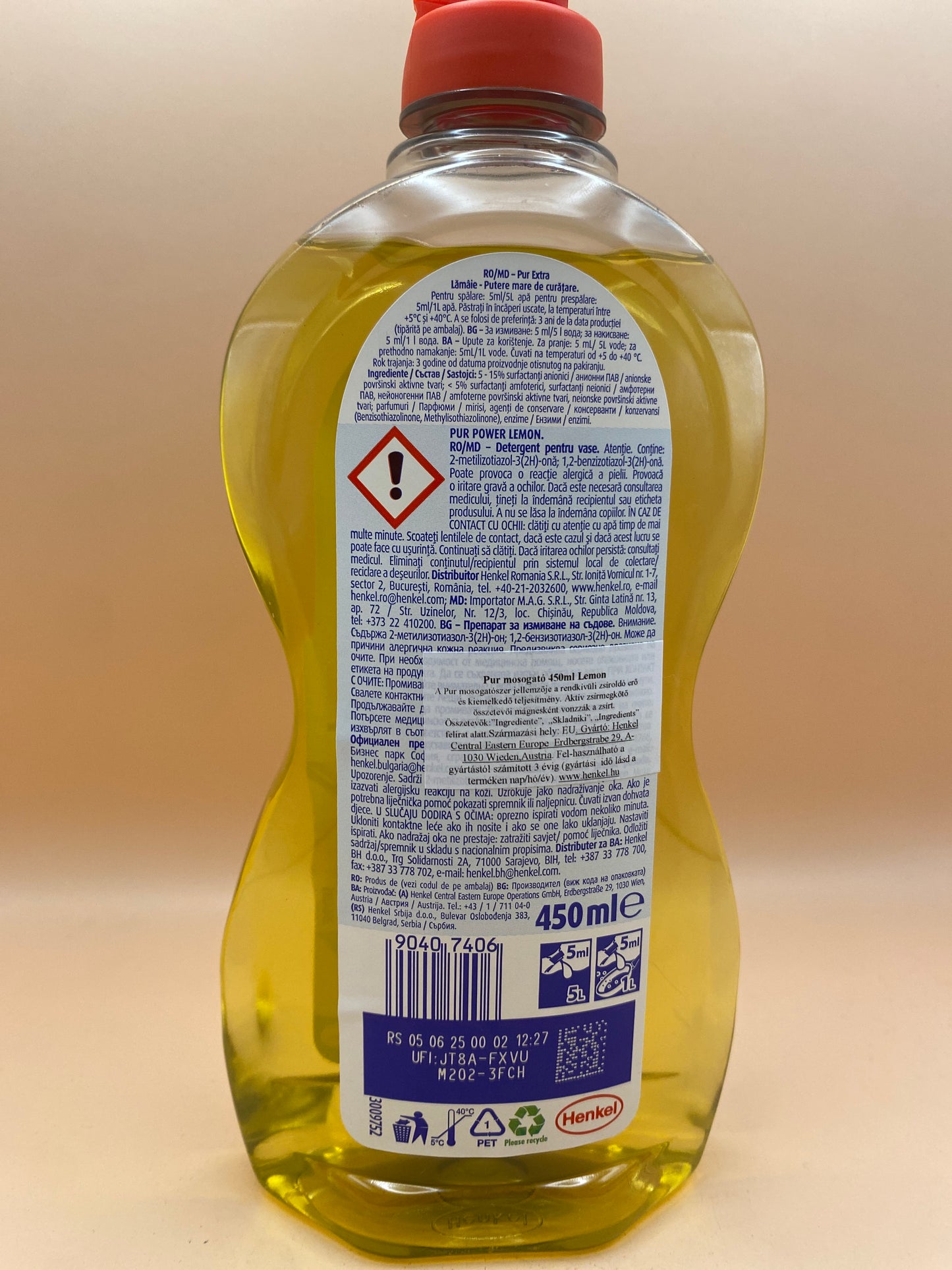 Pur Power mosogatószer 450 ml