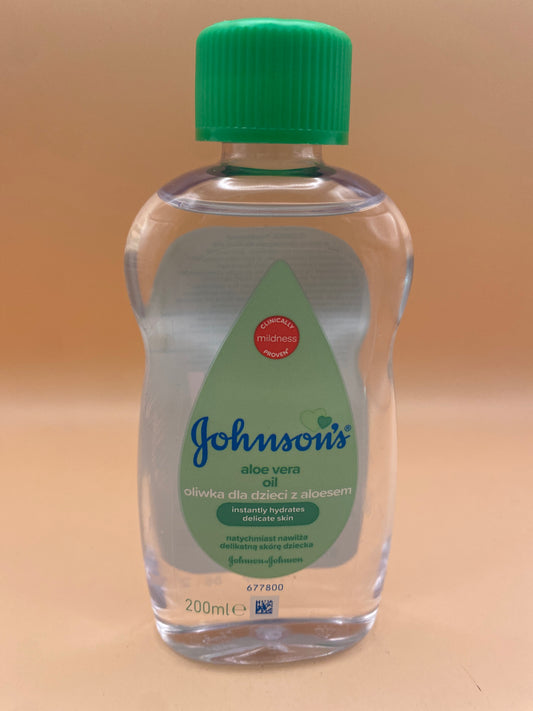 Johnsons Babaolaj Aloe Vera 200ml